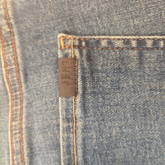 7 For All Mankind Jen 7 Ankle Straight Stretch Medium Wash Blue Size 14 - Picture 5 of 9